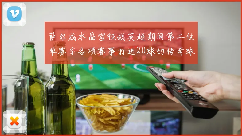 萨尔成水晶宫征战英超期间第二位单赛季各项赛事打进20球的传奇球员